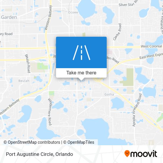 Mapa de Port Augustine Circle