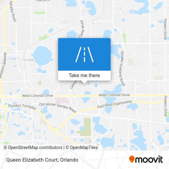 Queen Elizabeth Court map