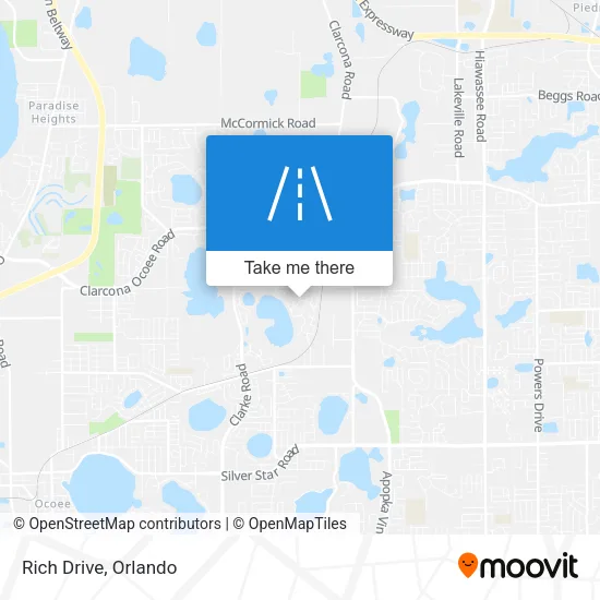 Rich Drive map