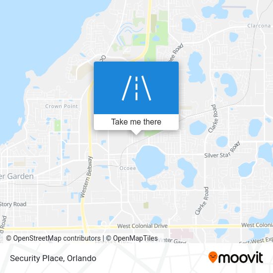 Mapa de Security Place