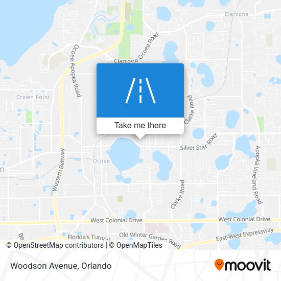 Mapa de Woodson Avenue