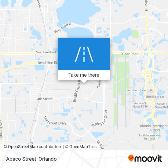 Abaco Street map