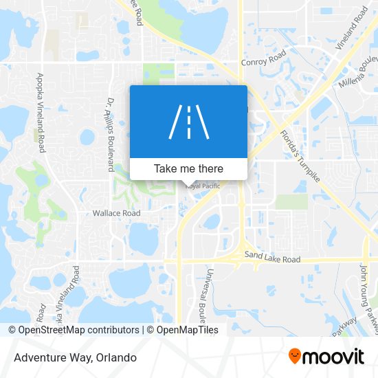 Mapa de Adventure Way