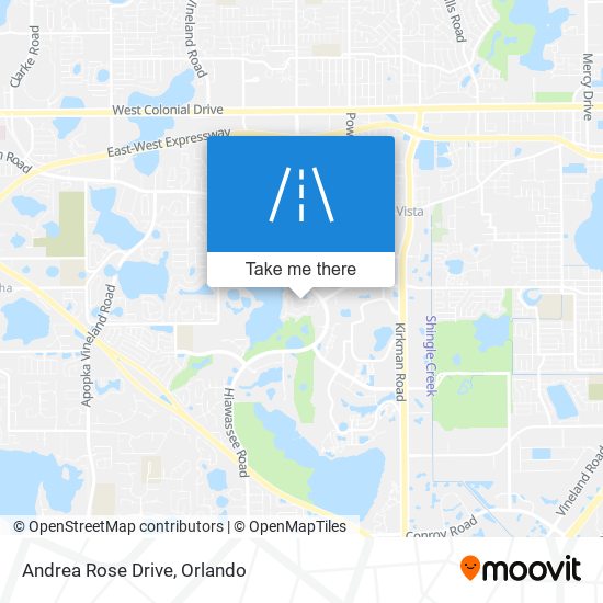 Andrea Rose Drive map