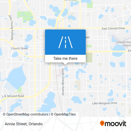 Mapa de Annie Street