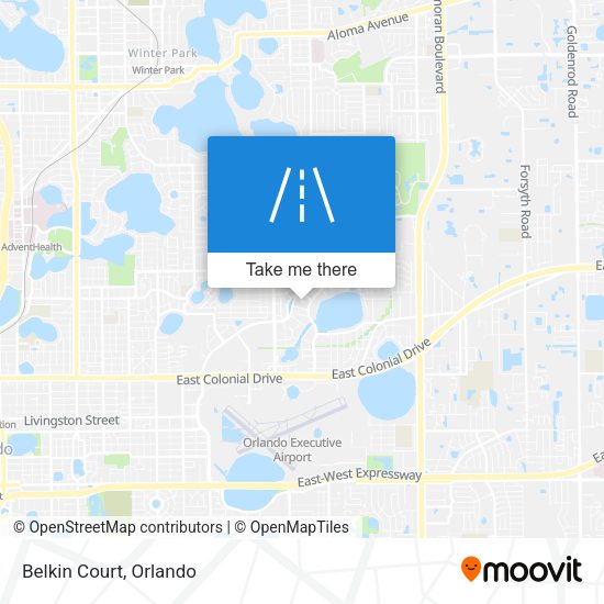 Belkin Court map