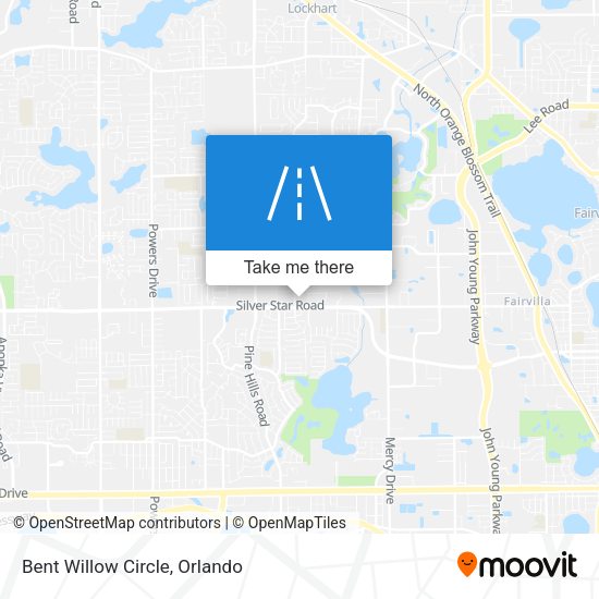 Mapa de Bent Willow Circle