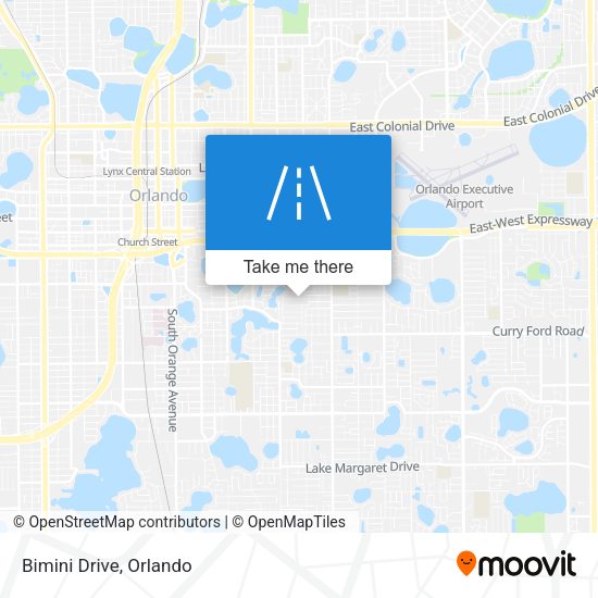 Mapa de Bimini Drive
