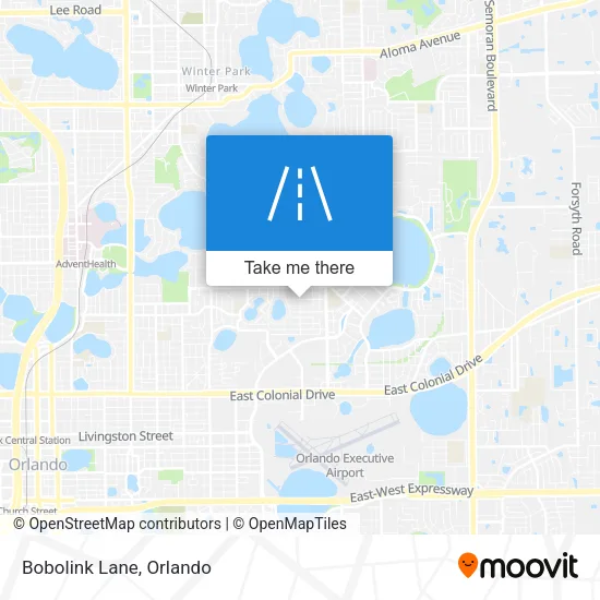 Bobolink Lane map