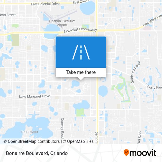 Mapa de Bonairre Boulevard