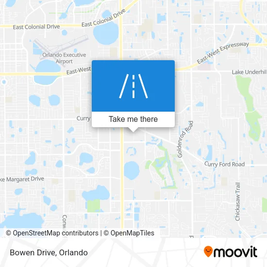 Bowen Drive map