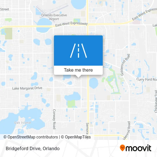 Bridgeford Drive map