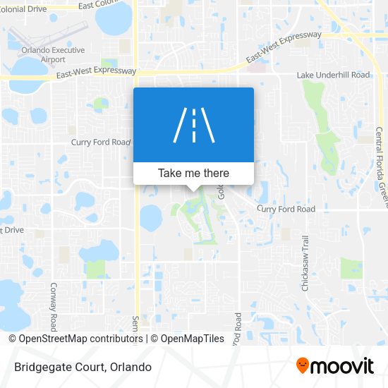 Mapa de Bridgegate Court