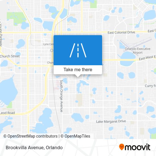 Mapa de Brookvilla Avenue