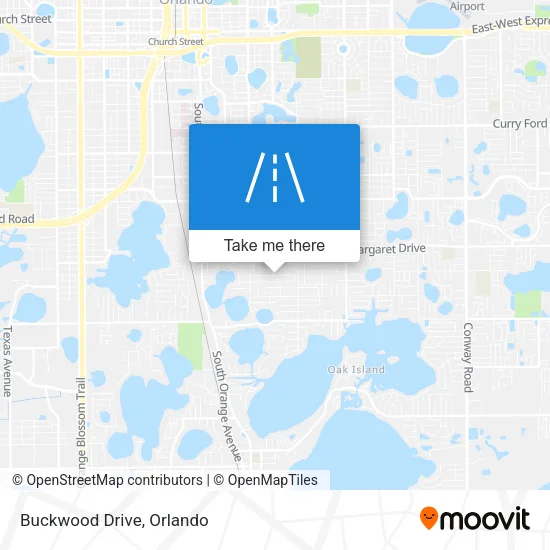 Buckwood Drive map