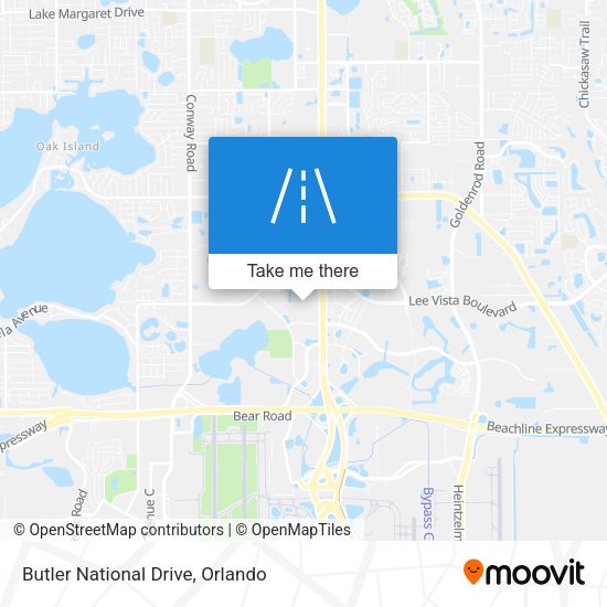 Mapa de Butler National Drive