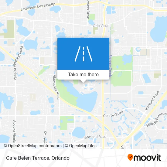 Cafe Belen Terrace map
