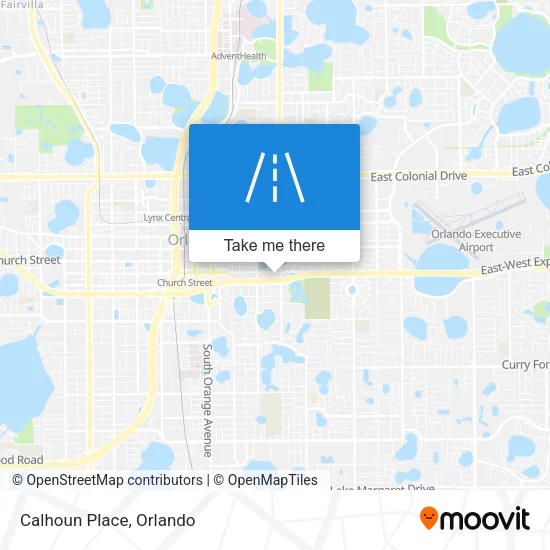 Calhoun Place map