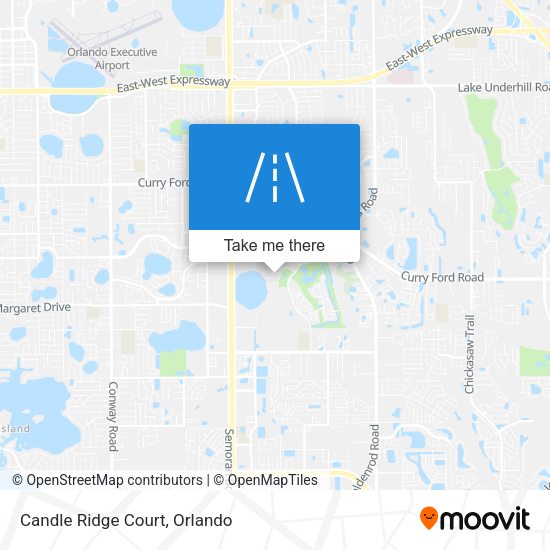 Mapa de Candle Ridge Court