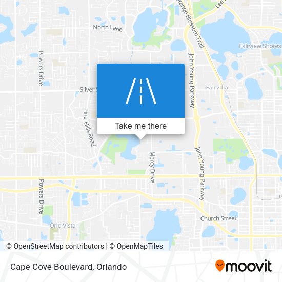 Mapa de Cape Cove Boulevard