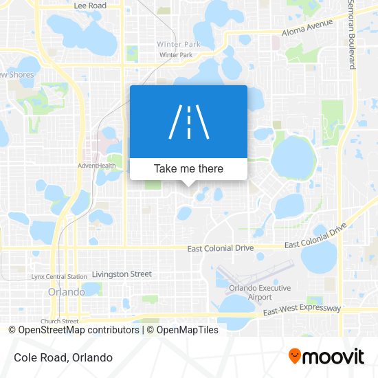 Mapa de Cole Road