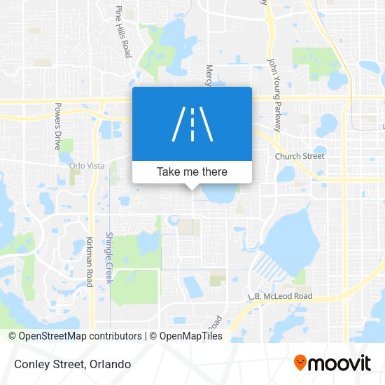 Mapa de Conley Street