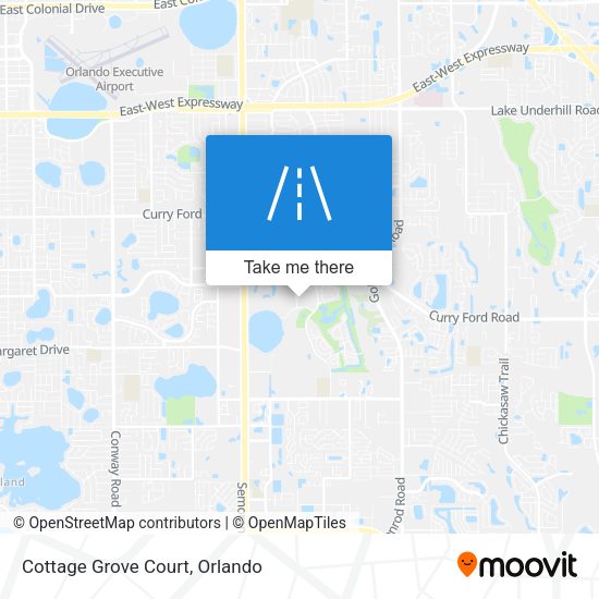 Cottage Grove Court map