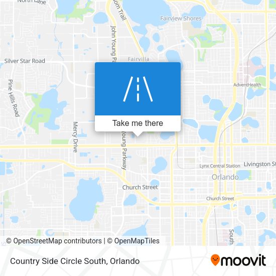 Mapa de Country Side Circle South