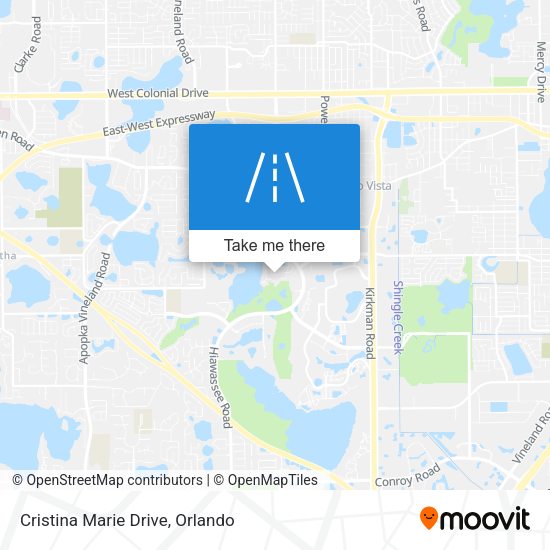 Mapa de Cristina Marie Drive