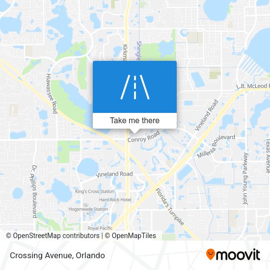 Mapa de Crossing Avenue
