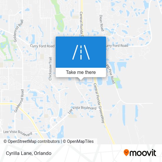 Mapa de Cyrilla Lane
