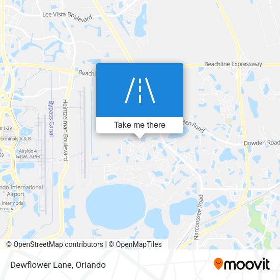 Mapa de Dewflower Lane
