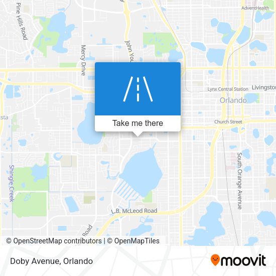 Mapa de Doby Avenue