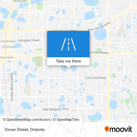Mapa de Dover Street