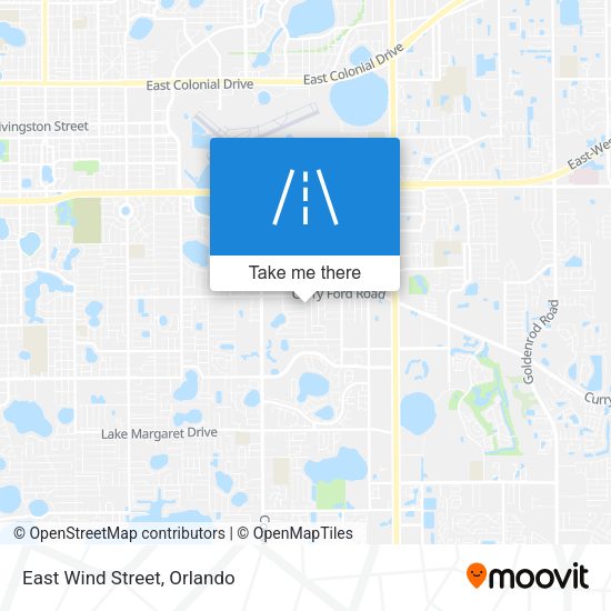 Mapa de East Wind Street