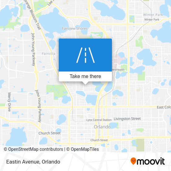 Mapa de Eastin Avenue