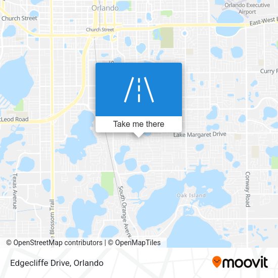 Mapa de Edgecliffe Drive