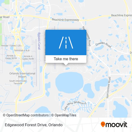 Mapa de Edgewood Forest Drive
