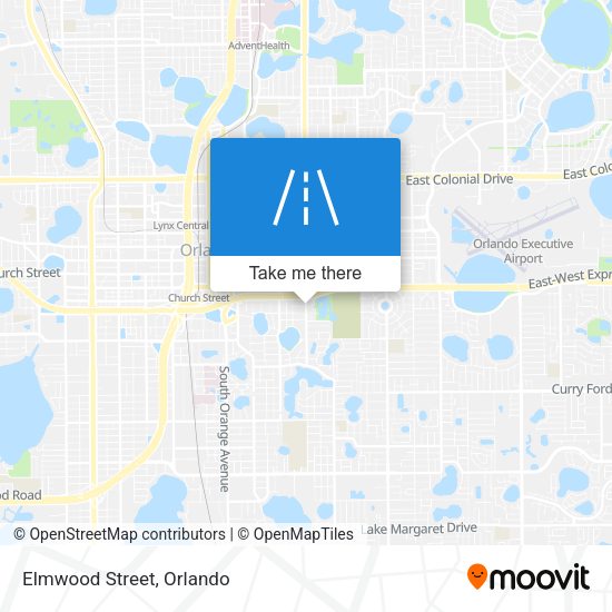 Mapa de Elmwood Street
