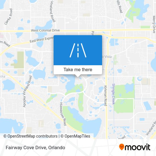 Mapa de Fairway Cove Drive