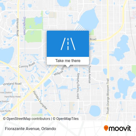 Mapa de Fiorazante Avenue