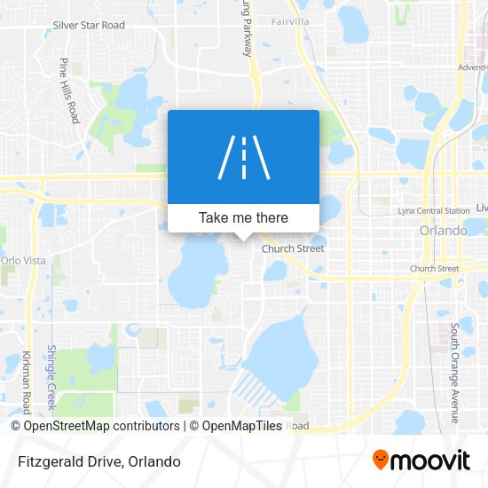 Mapa de Fitzgerald Drive