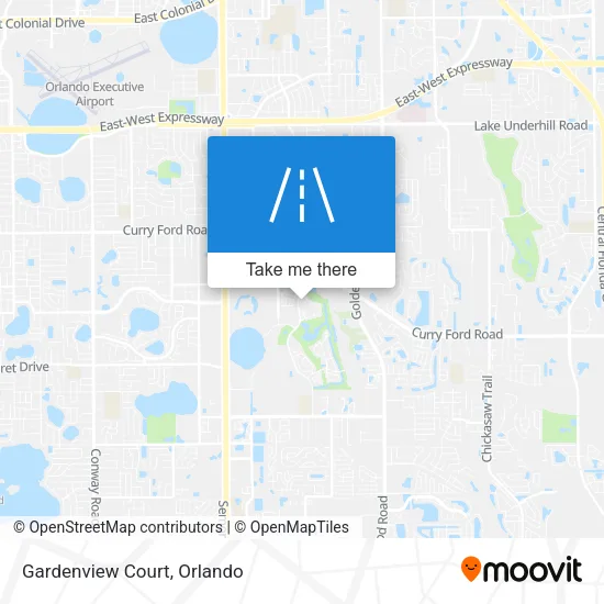 Gardenview Court map