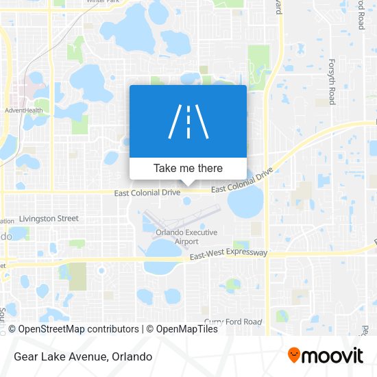 Mapa de Gear Lake Avenue