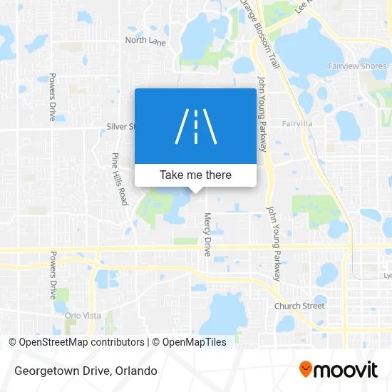 Georgetown Drive map