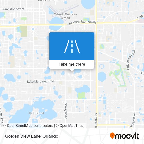 Mapa de Golden View Lane