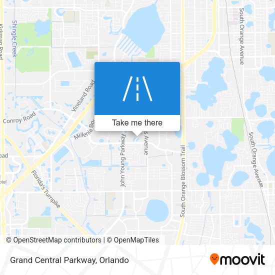 Grand Central Parkway map