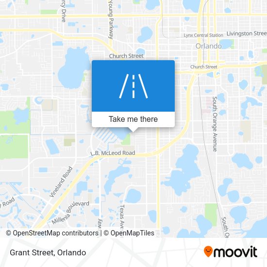 Mapa de Grant Street