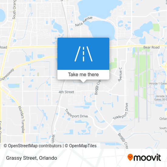 Mapa de Grassy Street