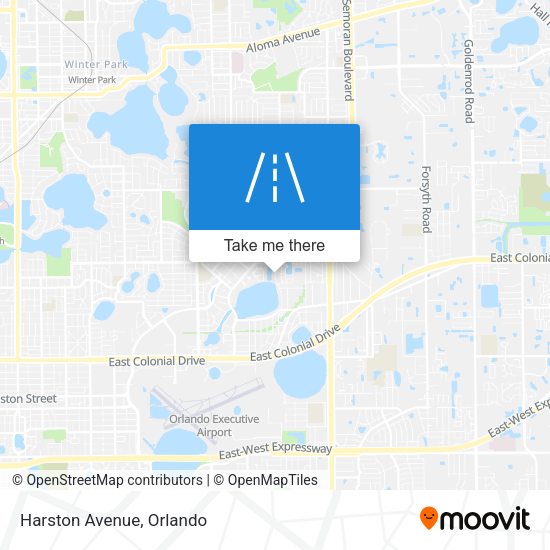 Mapa de Harston Avenue